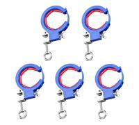 Eficiente rodillo de nailon y acero inoxidable con abrazadera ajustable para instalación de cables suave y rodillo guía de cables