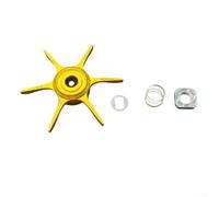 Eficiente Six Star Drag Fishing Reel Componentes para DAIWA Para ZILLION 1514 1516 1520 (mano derecha dorado claro)
