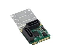 Eficiente tarjeta adaptadora PCIe a SATA3.0 de 2/4 puertos para transferencia de datos de alta velocidad