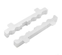 Eficiente tornillo de banco de bicicleta para sujetar ejes con material que no se deforma (negro)