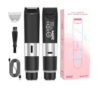 Eficientes removedores de pelo para mujer, herramienta de depilación lavable, depiladora de pelo recargable, adecuada para cuerpo, cara, afeitadora eléctrica para mujeres