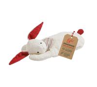 Efie Cojín térmico de huesos de cereza, conejo con pañuelo, cultivo ecológico, 100% fabricado en Alemania