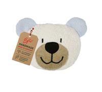 efie Cojín térmico de huesos de cereza Teddy Color Azul Claro, cultivo ecológico controlado, 100% fabricado en Alemania.