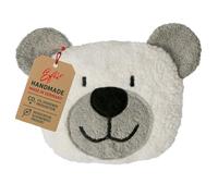 efie Cojín térmico de huesos de cereza Teddy gris, cultivo ecológico controlado, 100% fabricado en Alemania.