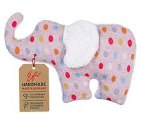 Efie - Cojín térmico de huesos de cerezo, diseño de elefante