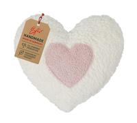 efie de huesos de cereza COJÍN de calor Corazón Rosa, cultivo ecológico controlado, 100% fabricado en Alemania.