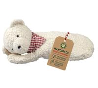efie grano de espelta Cojín de calor Teddy con pañuelo, cultivo ecológico controlado, 100% fabricado en Alemania.