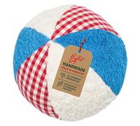 efie Sonajero grande, color blanco/azul, cultivo ecológico controlado (Organic), fabricado en Alemania