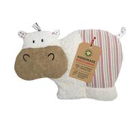 Efie Spiel & Kuschelkissen Nilpferd, controlado de cultivo biológico (orgánico), Made in Germany