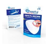 Efiseptyl EasyDuo - Portalámparas Dental - Hilo resistente fluorado - Palo de goma suave - 18