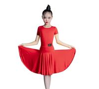 EFLALYHG A10,140, Vestido de baile latino para niñas, vestido de salón de baile dividido, falda de competencia para salón de baile, salsa, tango, samba, cha, rumba