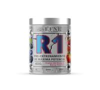 EFNE | R1 Pre-entreno Maxima Potencia Sabor Frutas Del Bosque | Pre Entrenamiento con Beta Alanina, Creatina, Cafeina, Citrulina, Niacina | 400Gr en polvo | Maxima Energia y Fuerza | Pre-Workout