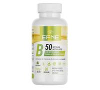EFNE | Vitamina B 50 Metilada con metilfolato | 60 cápsulas Veganas | Complejo de vitamina B + Colina e inositol | Dosis Alta | Incluimos la vitamina B12 como metilcobalamina |