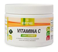 EFNE | Vitamina C Acido L-Ascórbico en polvo | Vegano | Vitamina C en polvo pura, sin aditivos ni ingredientes añadidos | 200 Gramos | 1000mg por porción
