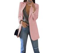 EFOFEI Chica Chaqueta Blazer De Manga Larga Traje Formal Delgado Traje Chaqueta Entrevista Ropa Formal PK L
