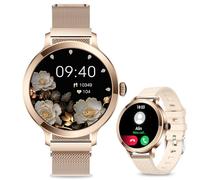 Efolen Reloj Inteligente Mujer, 1,1" AMOLED Táctil Reloj Deportivo Mujeres, Pulsometro Ciclo Menstrual SpO2 Fitness Tracker Monitor de Sueño para iOS & Android IP68 Impermeable Smartwatch Mujer