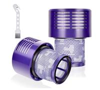 EFOTIML Reemplazos de filtros de vacío 2 paquetes para la serie Dyson V10 Cyclone, V10 Animal, V10 Absolute, V10 Total Clean, SV12, filtros de reemplazo de Dyson Número de pieza 969082-01
