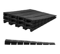 EFRJUWI 2/5/10Pcs Furniture Shims Levelers Gasket For Table Chair Balance Adjustable Wedges For Home Shop Hotel Use para Muebles(Black,10 Pcs)