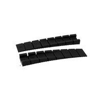 EFRJUWI 2pcs Adjustable Furniture Table Levelers Leveling Shims Height Wedges Gasket Chair Balance Foot Pad para Muebles(Black)