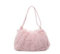 EFRJUWI Bolso de hombro gran capacidad for la escuela, bandolera elegante for otoño e invierno para Otoño E Invierno(Pink color)