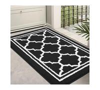 EFRJUWI Felpudo de Entrada Resistente a la Suciedad, for Exteriores, Cocina, Antideslizante, Absorbente, for casa, Bienvenida(Color-02,60x90cm (24x35 Inch))