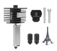 EFUTURETIME 0,2 mm Hotend de Reemplazo para Bambu Lab A1 / A1 Mini con Boquillas de Acero Endurecido (0,2/0,4/0,6 mm) y 1 Calcetines de Silicona