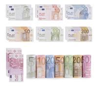 efuturetime 175 x Prop Money Copy Money Euro, Billetes Juguete, No tamaño Original, Dinero de Juguete para Niños, el Aprendizaje, Juegos, Bricolaje, Cosplay, Fiestas