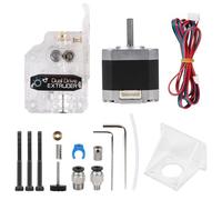 EFUTURETIME Kit de Extrusora Bowden de Doble Accionamiento con Motor Paso a Paso Nema 17, Bifásico 4 Hilos, 1,8 Grados para Impresora 3D Anycubic Tevo Tornado Cr10, para PLA, ABS, TPU, PETG de 1,75 mm