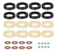 EFUTURETIME Kit Juntas Inyectores 1.6 HDI Arandela Inyector 32 Piezas, Juego de Juntas Inyector Compatibles con Peugeot, Citroen