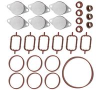 EFUTURETIME Kit para Anular Mariposas del Colector de Admisión 32mm con Juntas para E87 E46 E90 E91 E92 E93 E39 E60 E83 E53