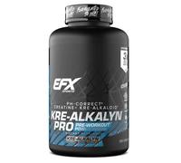 EFX Kre-Alkalyn PRO Cápsulas 120 180 g Para Aumento De Masa Muscular