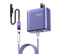 EG evgoer Microsoft Surface Charger, cargador Surface Pro de 65 W para 12/11/10/9/8/7/6/5/4/3/X, compatible con Microsoft Book/portátil/tableta y todos los dispositivos USB-C Deviece (azul)