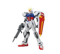 Bandai Maqueta EG Strike Gundam (Gundam SEED) 1/144 Piezas en color Versión Paquete completo
