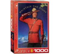 (EG60000972) - Eurographics Puzzle 1000 Pc - RCMP Maintain the Right