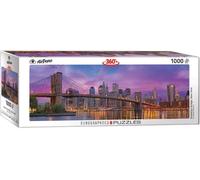 EuroGraphics 6010-5301 Brooklyn Bridge New York Puzzle (1000-Piece) Rompecabezas, Multicolor