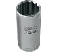 Ega Master - Llave De Vaso 1/4"- 9/32" Serie Larga (12 Cantos)