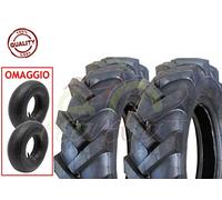 EGA10TNR 2 neumáticos + 2 cámaras de aire tractor 4.00 - 10 TM reforzados 4PR gomas ruedas cubiertas motoazada cortacésped motocultor