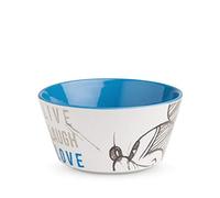 Egan Cuenco Mickey Live Laugh Love, Azul, Multicolor, pequeño