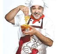 Egan Disney TWS63/05BR Algunos Pisos con Delantal de Diseño Tímido, 55cm Largo, 35cm con