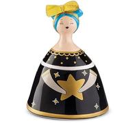 Egan Figura Colección Las Muñecas. Objeto realizado en porcelana de color negro. Tamaño: 10 x 16 cm. La referencia es PU18ST/3N