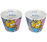 EGAN Juego de 2 vasos de café Simpson Maggie