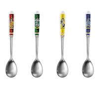 Egan Juego de 4 cucharillas colección Warner Bros Harry Potter Set 4 cucharillas de metal Harry Potter La referencia es: 128008.