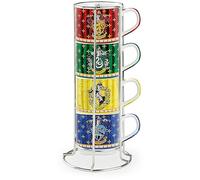 Egan Juego de 4 tazas de café colección Warner Bros Harry Potter. Juego de 4 tazas de café de porcelana de Harry Potter con capacidad de 80 ml. Referencia: 128005.