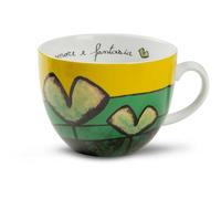 Egan PAF03/1V - Taza de Desayuno de Porcelana, Verde, 1 Unidad (1 Unidad)