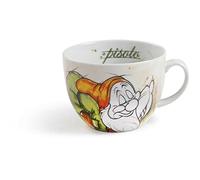 Egan Pisolo Taza, Porcelana, Multicolor, S (Confezione da 1)
