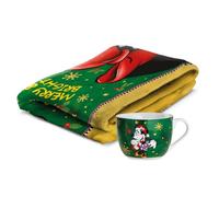 Egan Set de Cuadros Taza de Desayuno Winter Magic Minnie Mouse ml 520