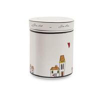 Egan Lc02T/2Sa - Tarro, cerámica esmaltada, marfil, pequeño