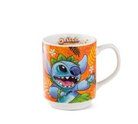 Egan Taza apilable Stitch naranja 350 ml