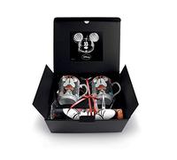 Egan WMSET/22 Juego de taza Sweet Love y mantel individual, porcelana, rojo, 4 unidades, 2 unidades, 350 mililiters