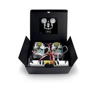 Egan WMSET/23 Juego de Taza Sweet Love y Mantel Individual, Porcelana, Verde, 4 Unidad (Paquete de 1), 2